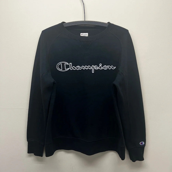 ☀️ CHAMPION EMBROIDERED CREW  NECK MEDIUM #FML13008 - Picture 2 of 6